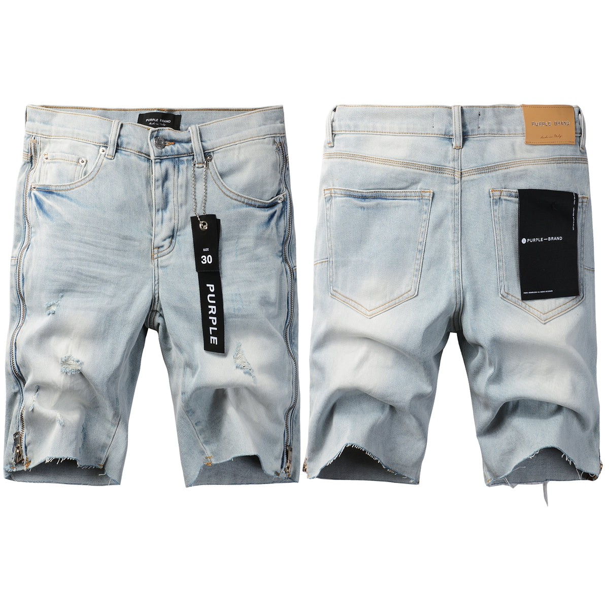 Purple Brand Denim Shorts 5086