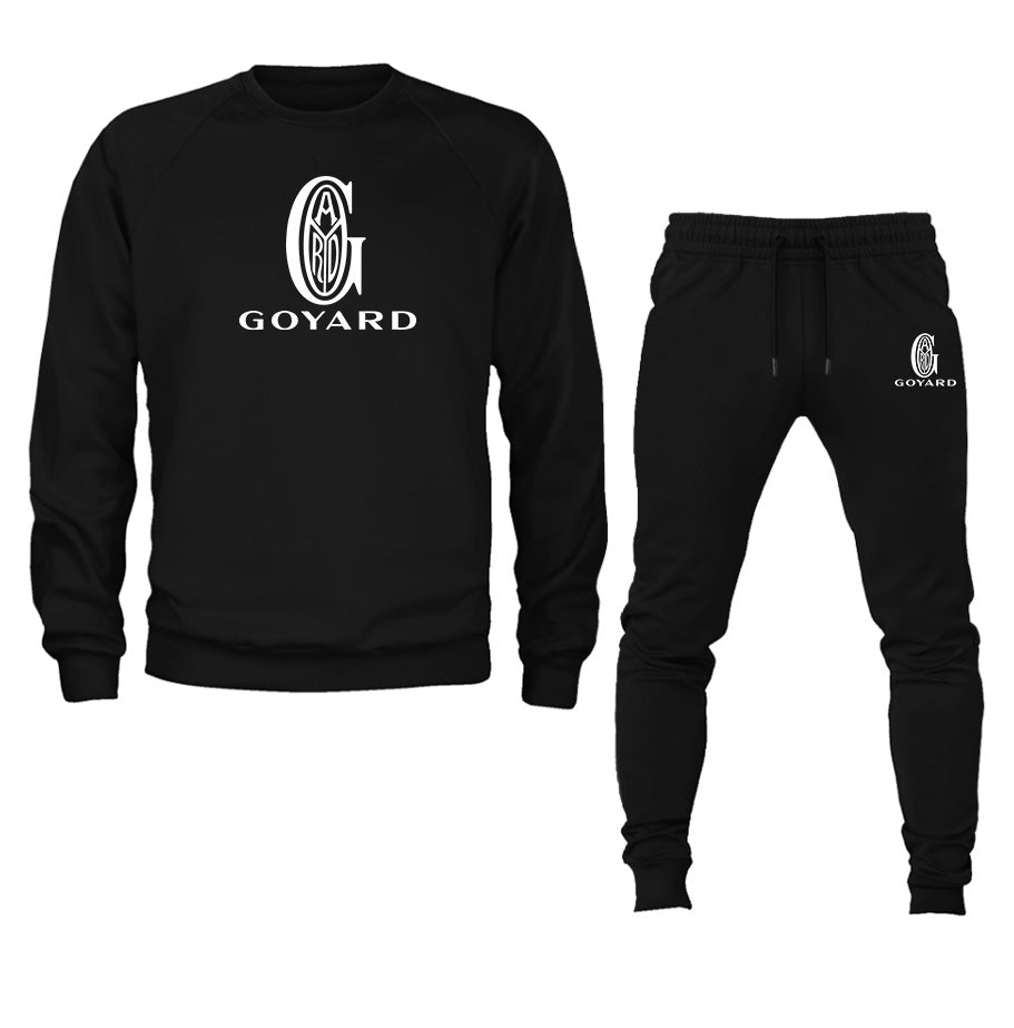 Men's Goyard Crewneck Sweatshirt Joggers Suit