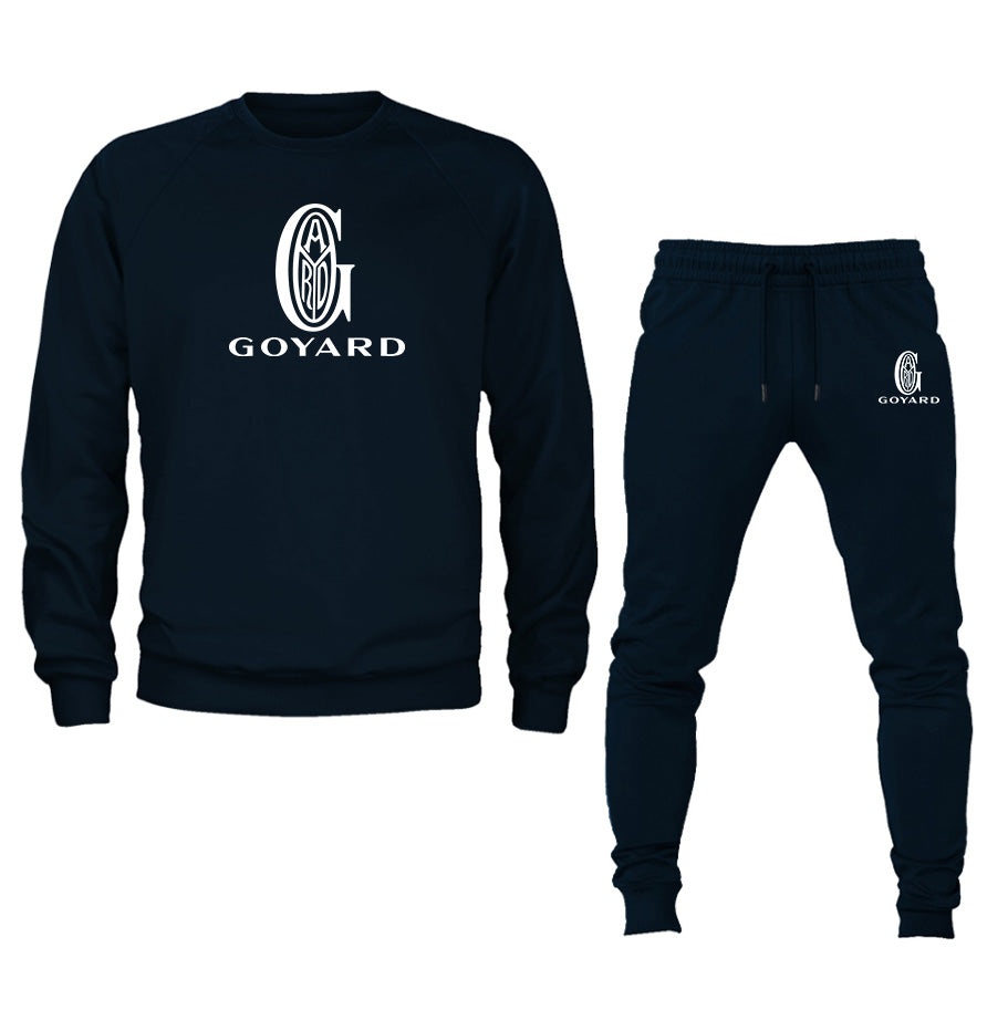 Men's Goyard Crewneck Sweatshirt Joggers Suit