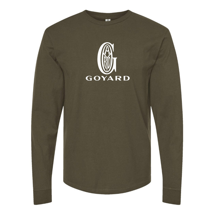 Men's Goyard Long Sleeve T-Shirt