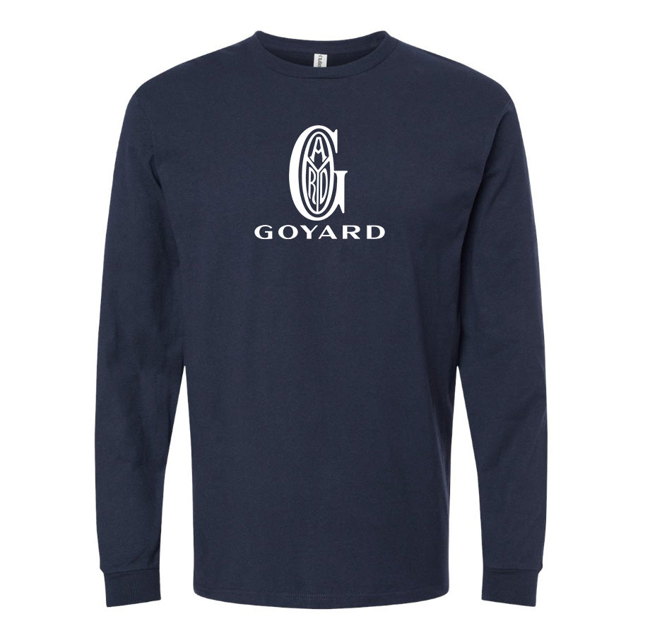 Men's Goyard Long Sleeve T-Shirt