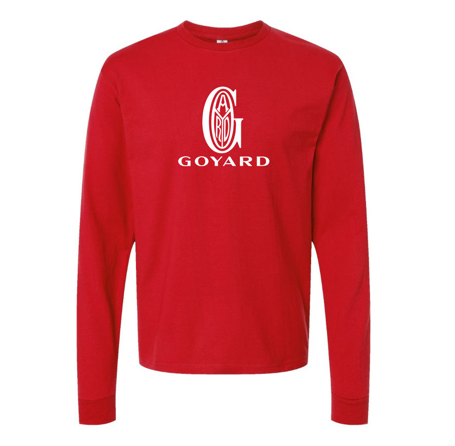 Men's Goyard Long Sleeve T-Shirt