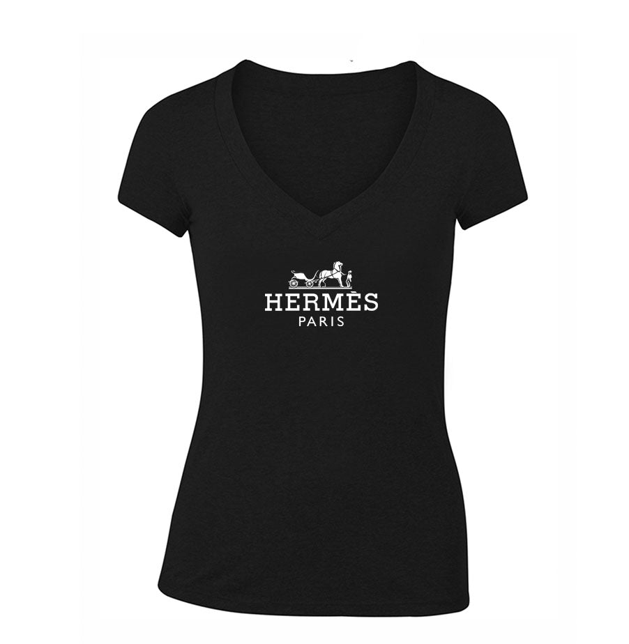 Women's Hermes V Neck T-Shirt