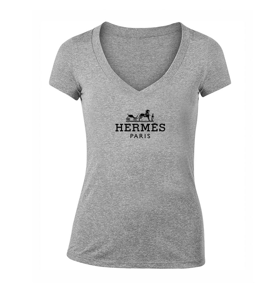 Women's Hermes V Neck T-Shirt