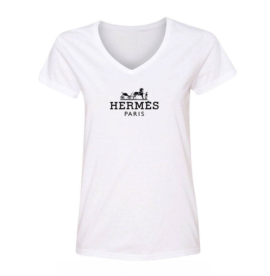 Women's Hermes V Neck T-Shirt