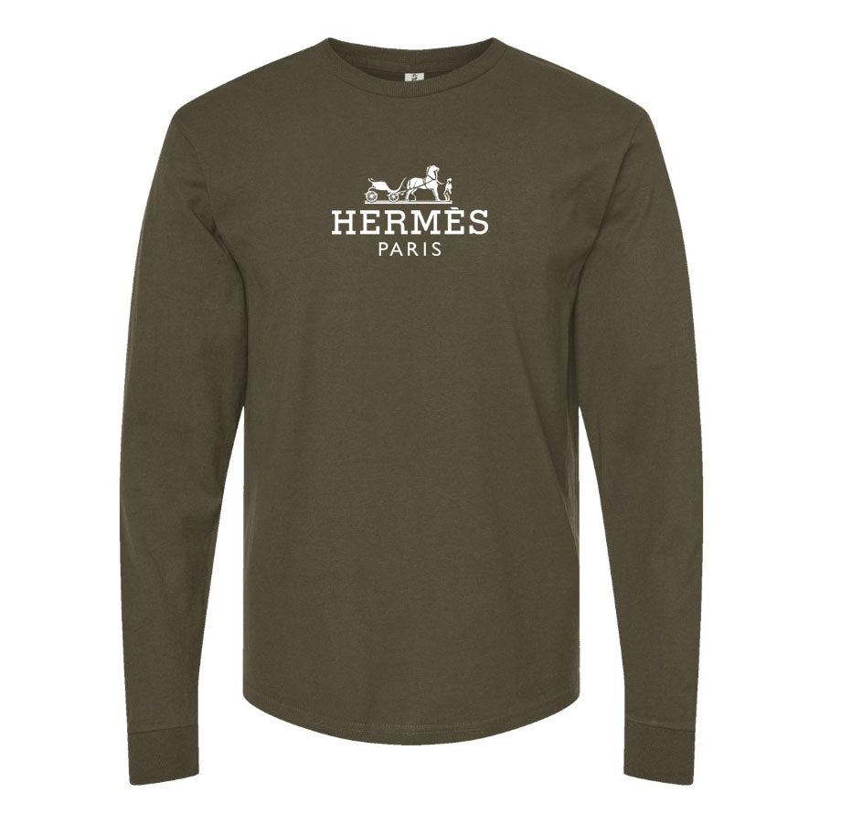 Men's Hermes Long Sleeve T-Shirt