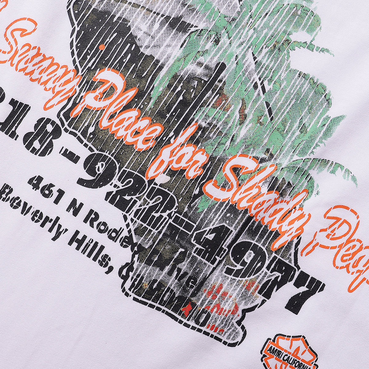 Amiri Fashion Hats T-Shirt