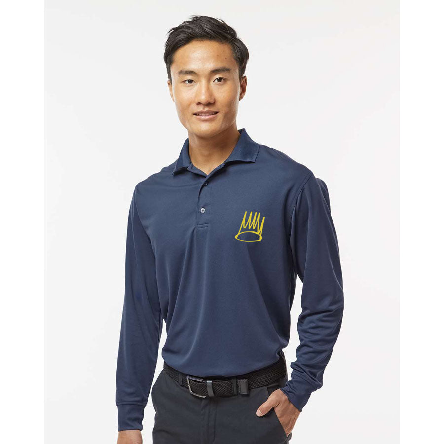 Men's J. Cole Crown - Paragon - Prescott Long Sleeve Polo - 110