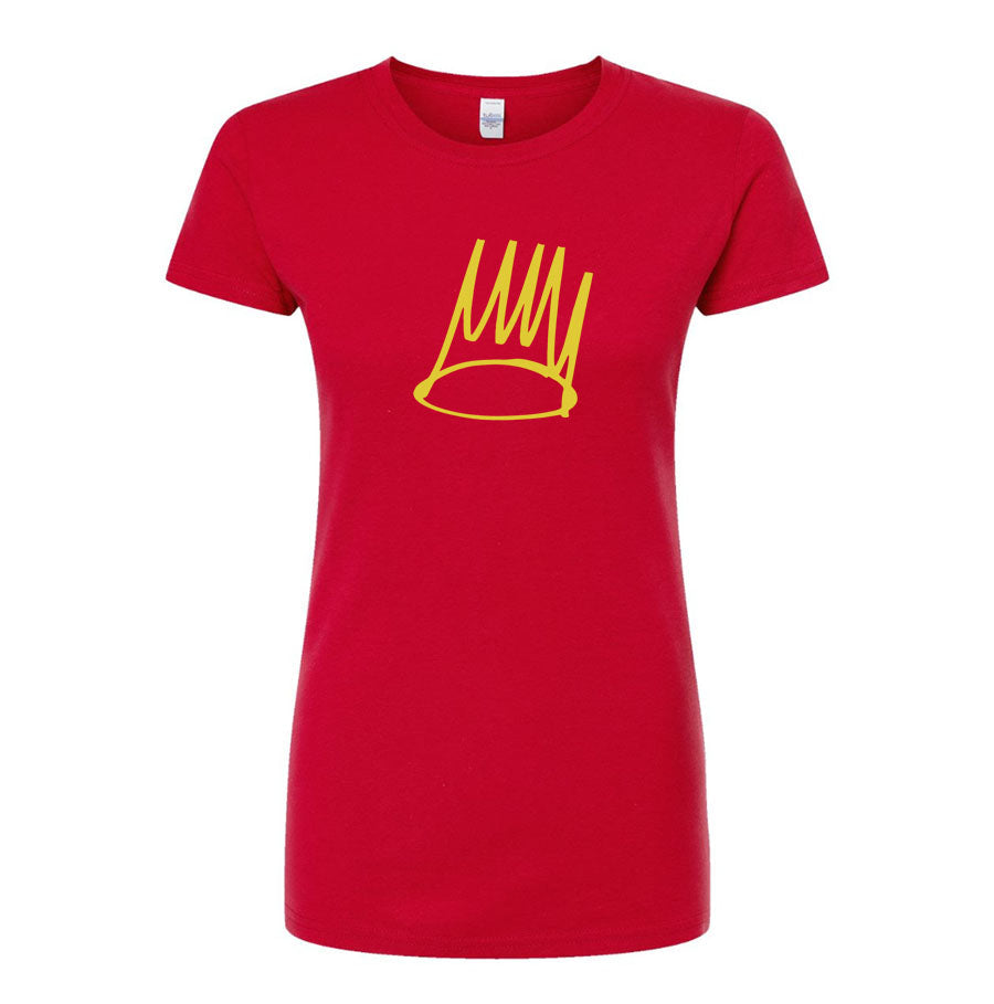 Women's J. Cole Crown Round Neck T-Shirt
