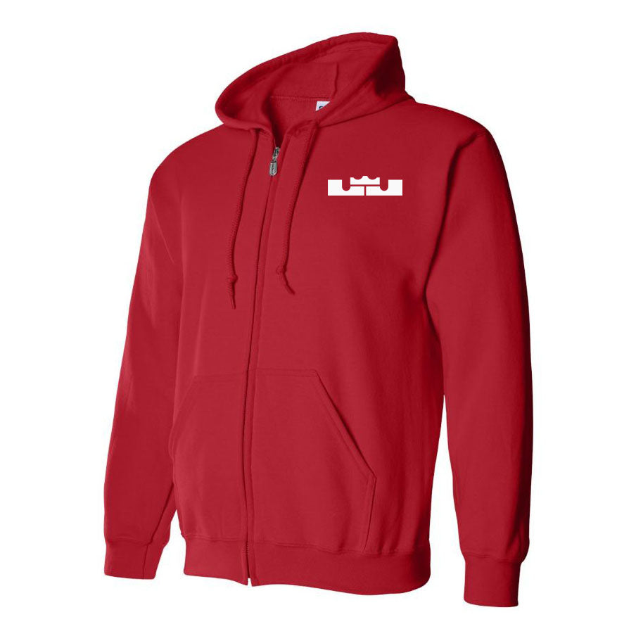 Men's Lebron James Zipper Hoodie
