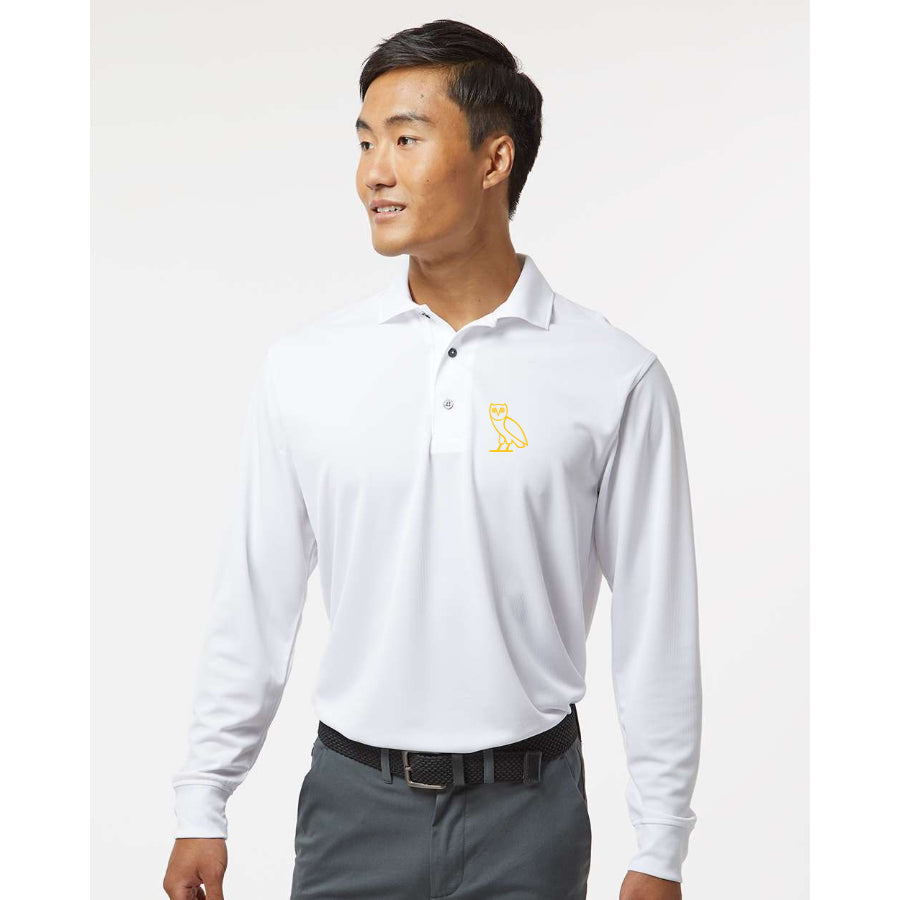 Men's OVO Owl - Paragon - Prescott Long Sleeve Polo - 110