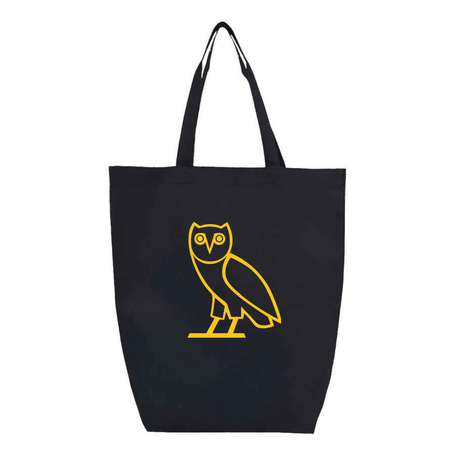 OVO Owl Q-Tees - Non-Woven Gusset Bottom Tote - Q1251