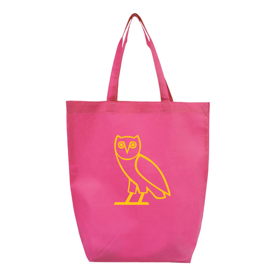 OVO Owl Q-Tees - Non-Woven Gusset Bottom Tote - Q1251