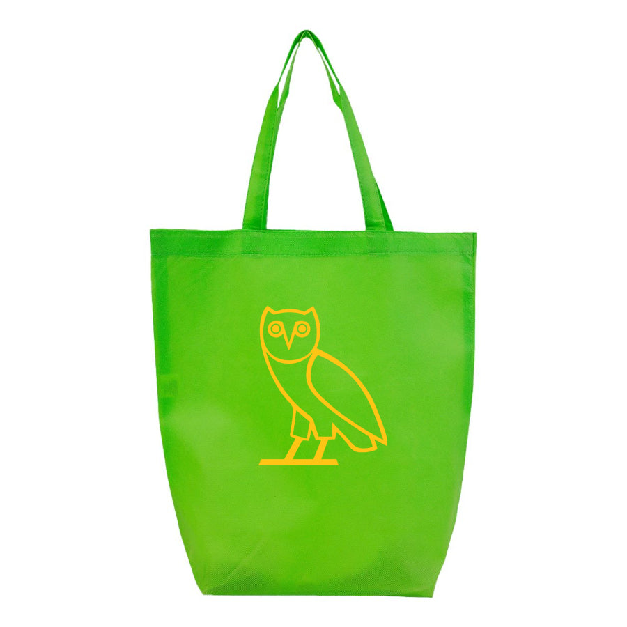 OVO Owl Q-Tees - Non-Woven Gusset Bottom Tote - Q1251