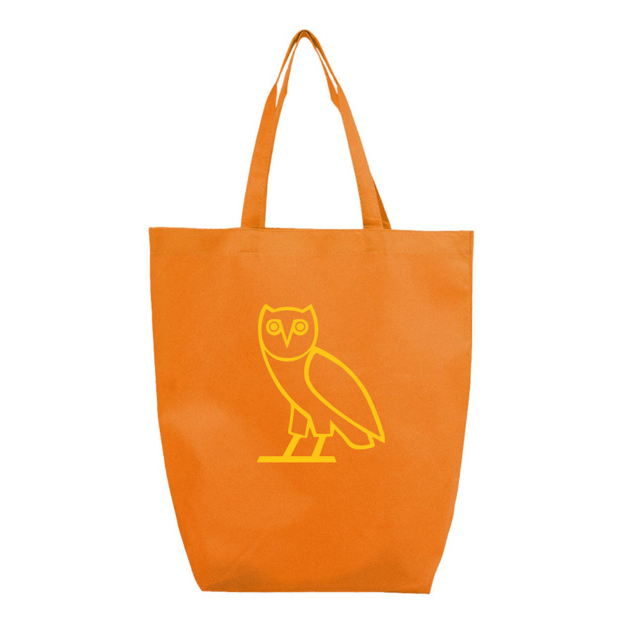 OVO Owl Q-Tees - Non-Woven Gusset Bottom Tote - Q1251