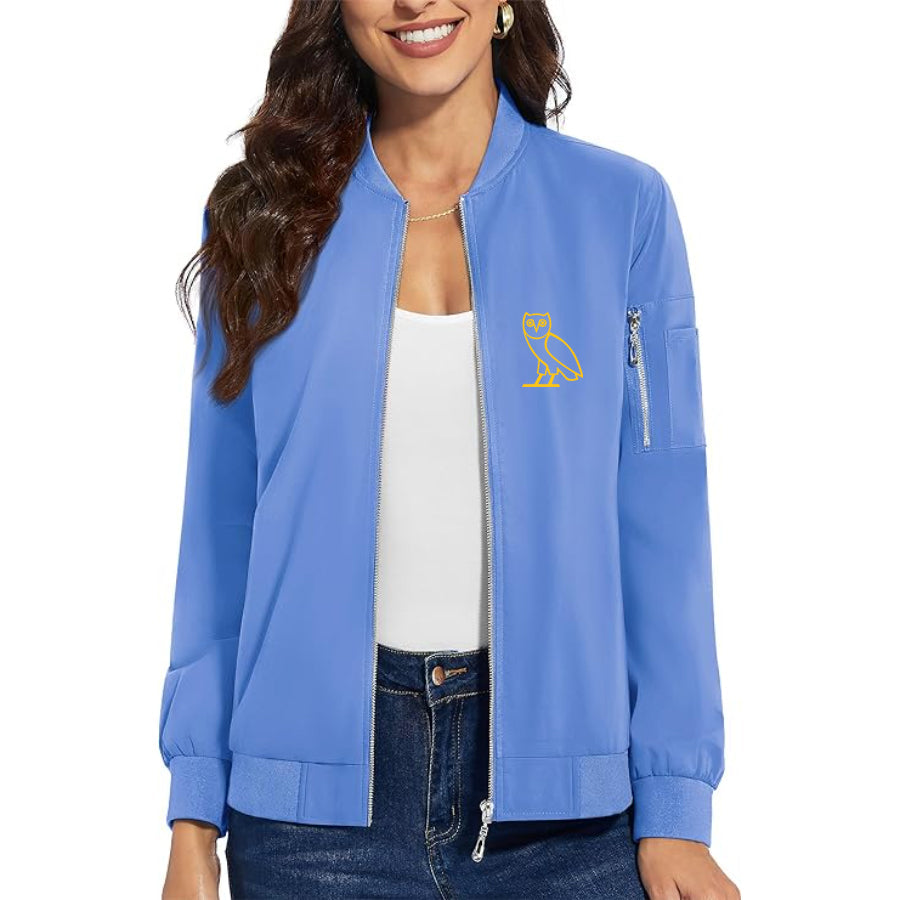 Women's OVO Owl Premium Bomber Jacket Outerwear