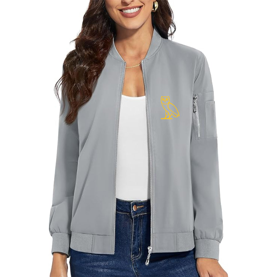 Women's OVO Owl Premium Bomber Jacket Outerwear