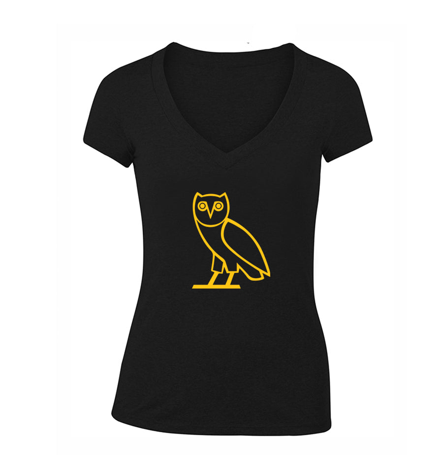 Women's OVO Owl V Neck T-Shirt