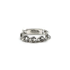Chrome Hearts DAGGER ID FANCY LINK CLIP BRACELET -9