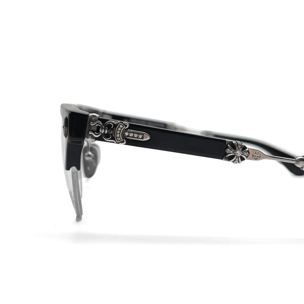Chrome Hearts Evagilist Diamond BK/SS Glasses